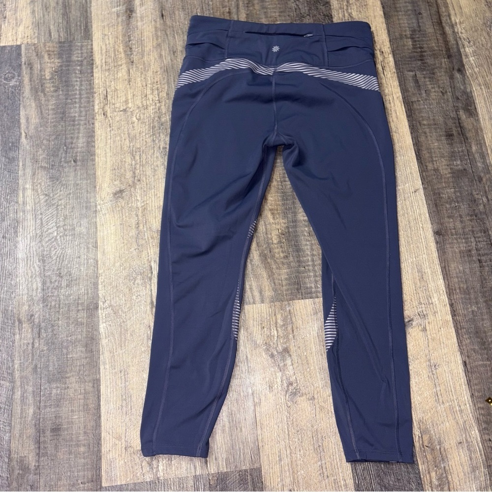 ATHLETA leggings Allyson Felix Legend 7/8 Tight Leggings size L Violet - Picture 8 of 16